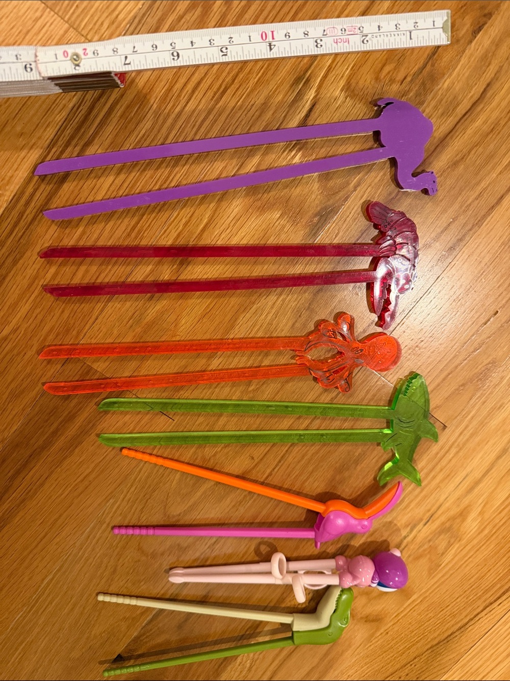 Colorful Assorted Animal Chopsticks - Multi-Color Assorted Set - Picture 2 of 2